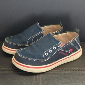 Columbia Toddler Bahama Omni Grip Canvas Slide On Outdoor Shoes Sneakers